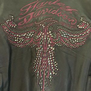 Harley Davidson Leather Jacket - STARWOOD -Women's Size Large  *Mint Condition*